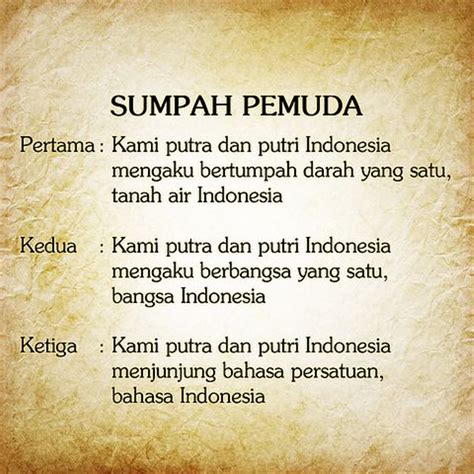 isi sumpah pemuda butir kedua adalah